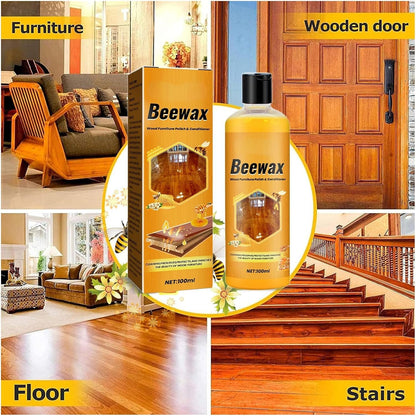 🍯Beeswax Wood Floor & Furniture Cleaner | Stain Remover, Polish & Conditioner | 100ml