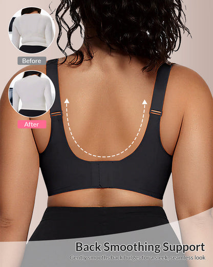 Paiduis® V-Neck Mesh Crossover Bra