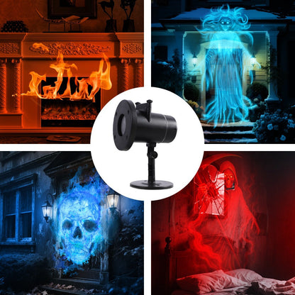 Halloween Skull Dynamic Light 10 Unique HD Projection Patterns