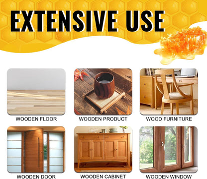 🍯Beeswax Wood Floor & Furniture Cleaner | Stain Remover, Polish & Conditioner | 100ml